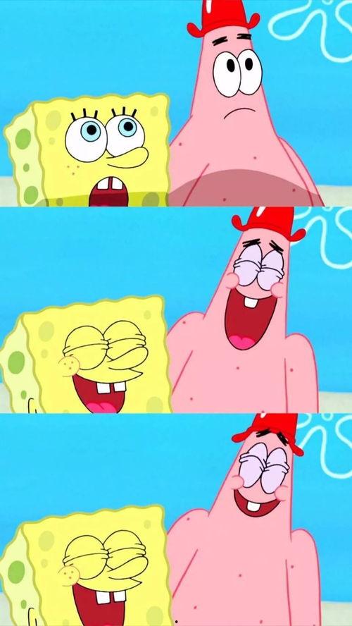 派大星吃瓜图片大全,萌态十足！